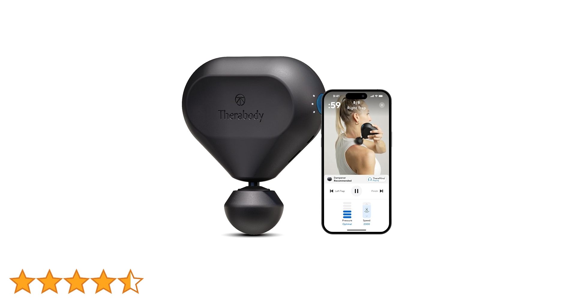 【特価】Theragun Mini ポータブルマッサージデバイス Theragun Mini Massage Gun - Handheld Deep Tissue Percussion